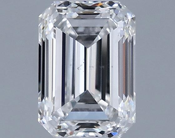 0.92ct Emerald F VS2 Natural Diamond