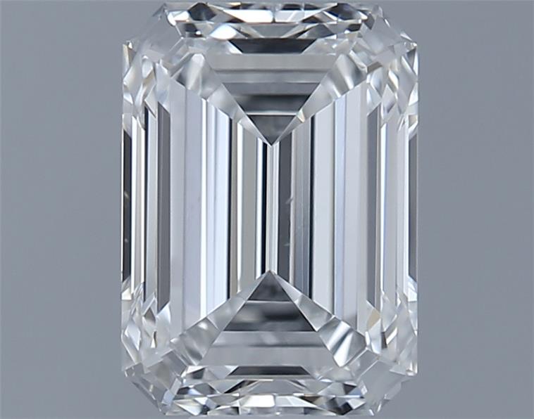 0.7ct Emerald F VS2 Natural Diamond