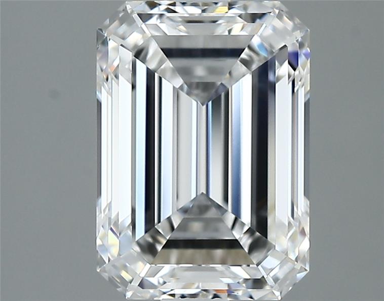2.01ct Emerald D IF Natural Diamond