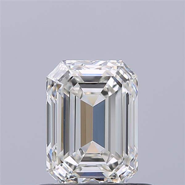 0.7ct Emerald I VVS1 Natural Diamond