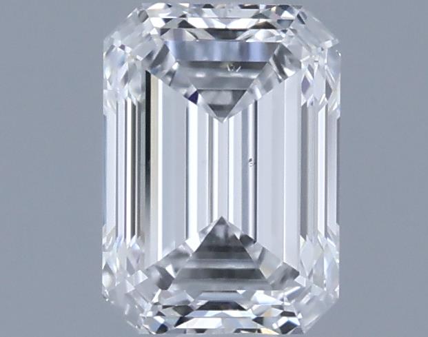 0.71ct Emerald D SI1 Natural Diamond