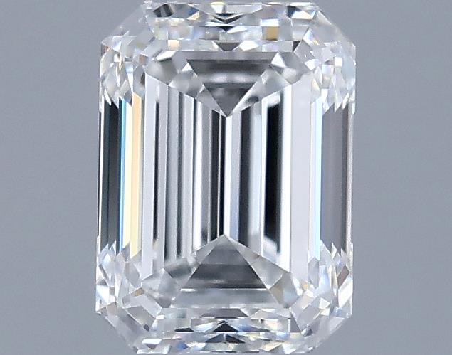 0.9ct Emerald F VVS2 Natural Diamond