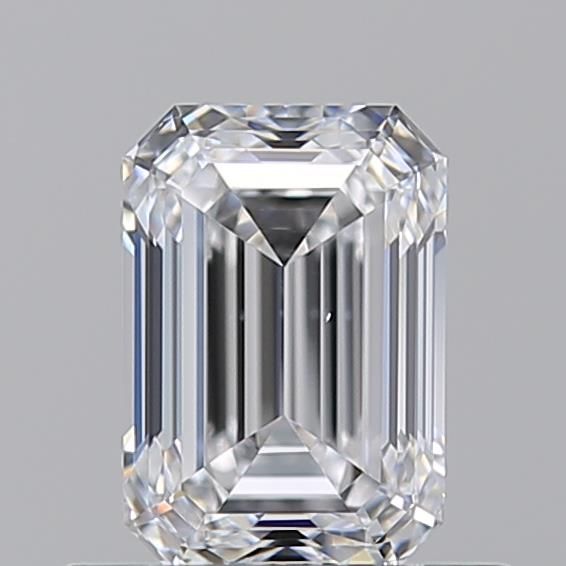 0.72ct Emerald D VS2 Natural Diamond