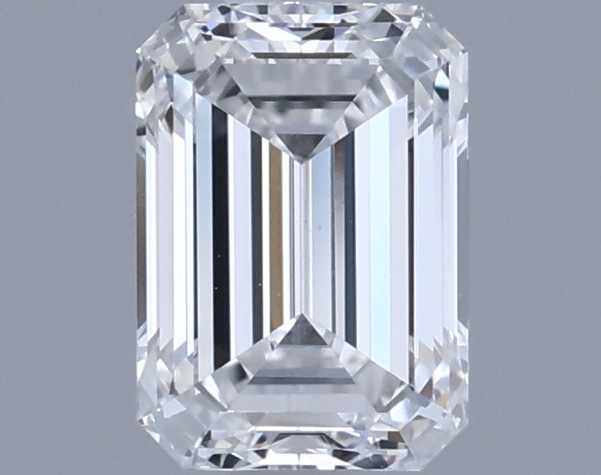 0.71ct Emerald E SI1 Natural Diamond