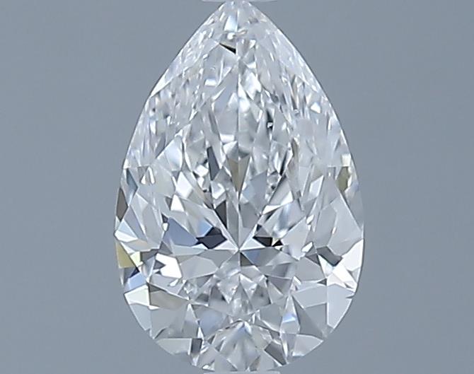 0.8ct Pear D VS2 Natural Diamond