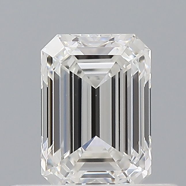 0.51ct Emerald F VVS2 Natural Diamond