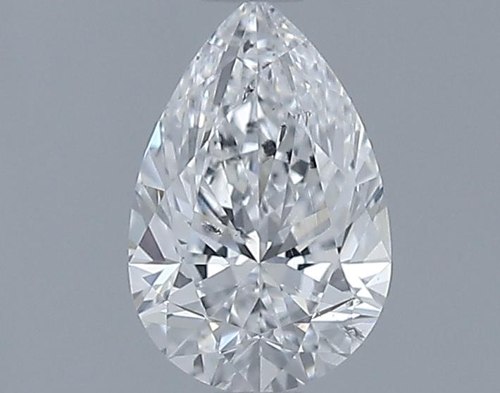 0.7ct Pear D SI2 Natural Diamond