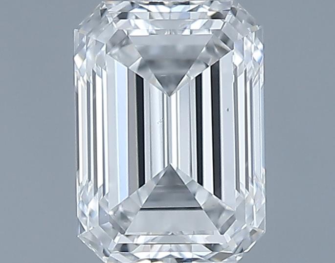 0.7ct Emerald E VS2 Natural Diamond