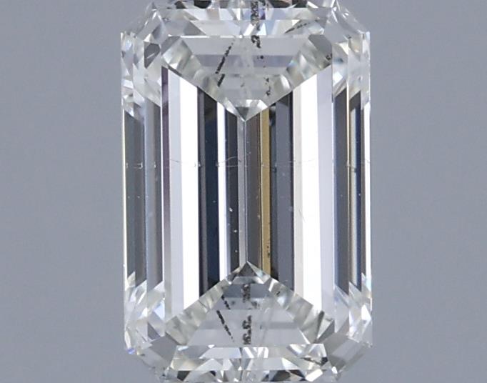 0.8ct Emerald H SI2 Natural Diamond