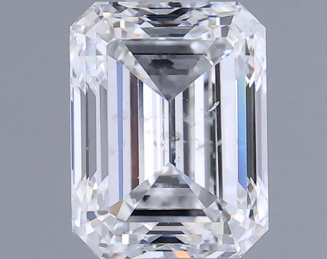 0.71ct Emerald F SI2 Natural Diamond