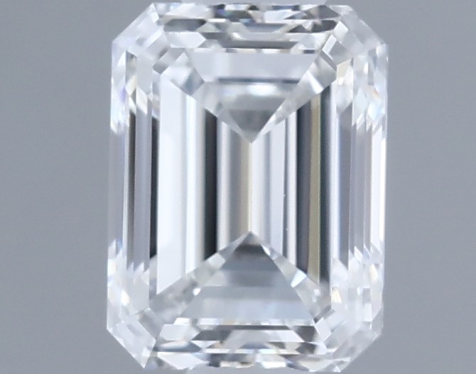 0.54ct Emerald F VVS2 Natural Diamond