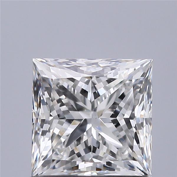 0.9ct Princess F SI1 Natural Diamond