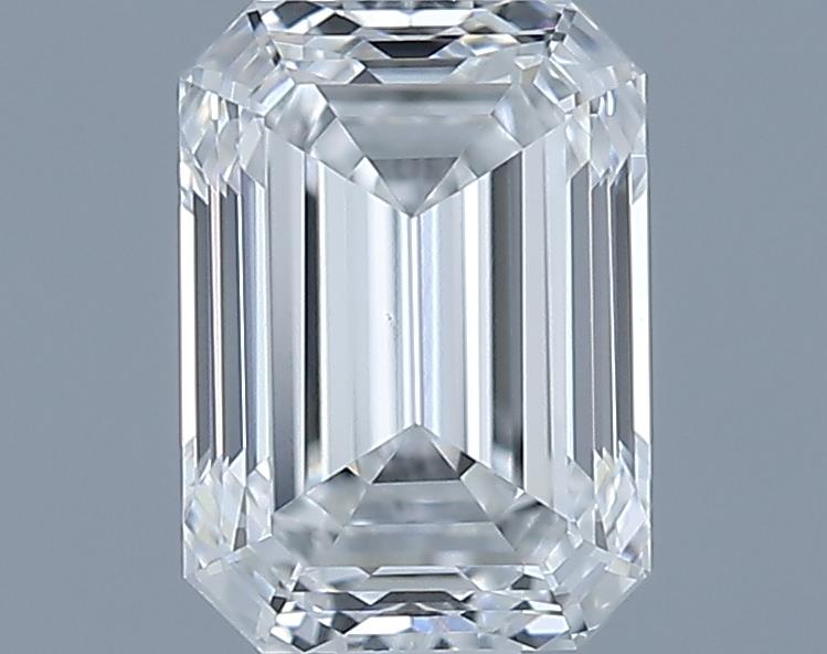 0.7ct Emerald F VS1 Natural Diamond