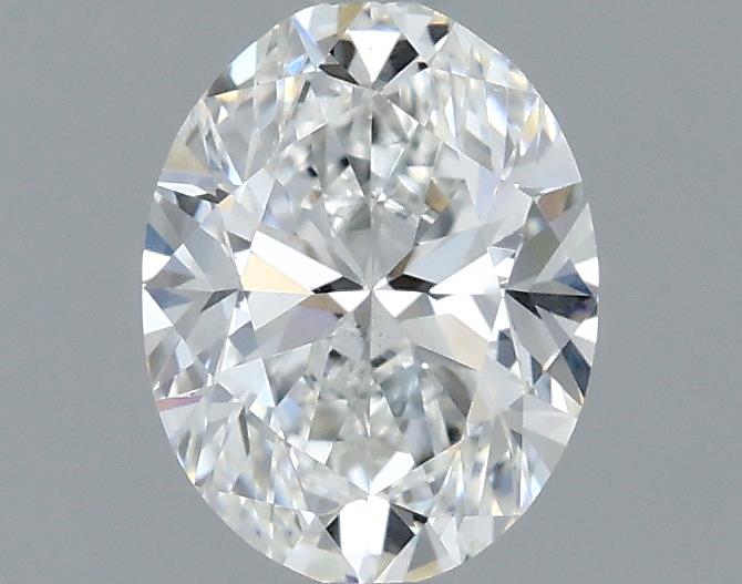 0.7ct Oval F SI1 Natural Diamond