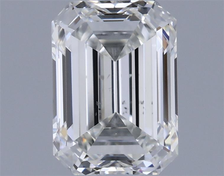 0.71ct Emerald H SI1 Natural Diamond