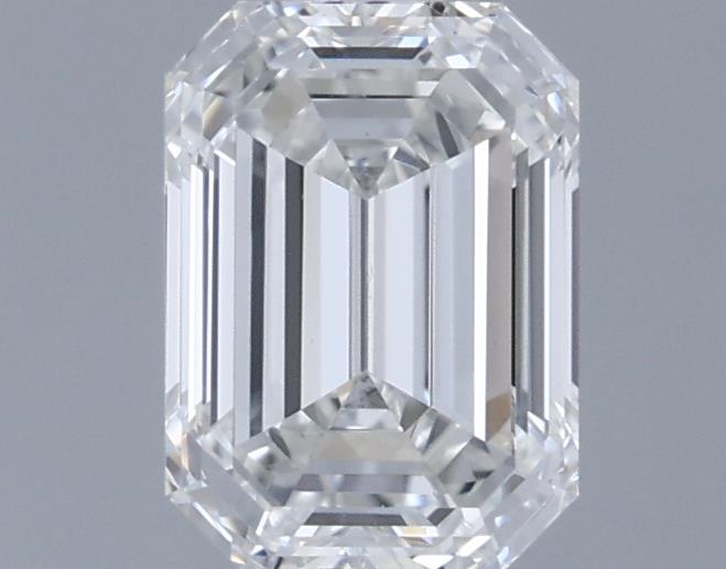0.7ct Emerald F VS1 Natural Diamond