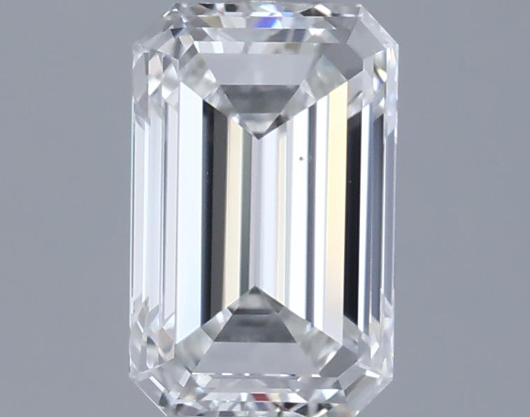 0.7ct Emerald F VS1 Natural Diamond