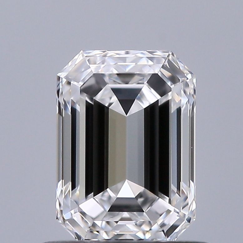 0.77ct Emerald D VVS2 Natural Diamond