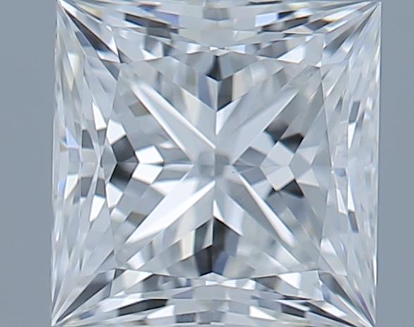 0.52ct Princess F VVS2 Natural Diamond