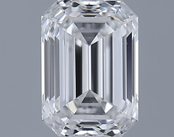 0.6ct Emerald F VS1 Natural Diamond