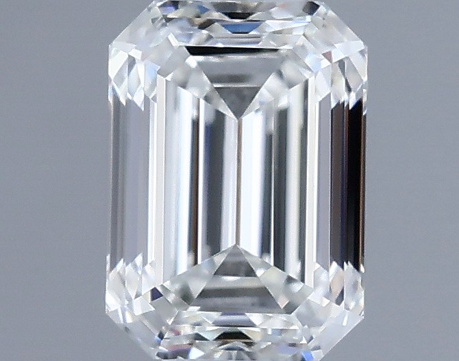 0.6ct Emerald H VVS1 Natural Diamond