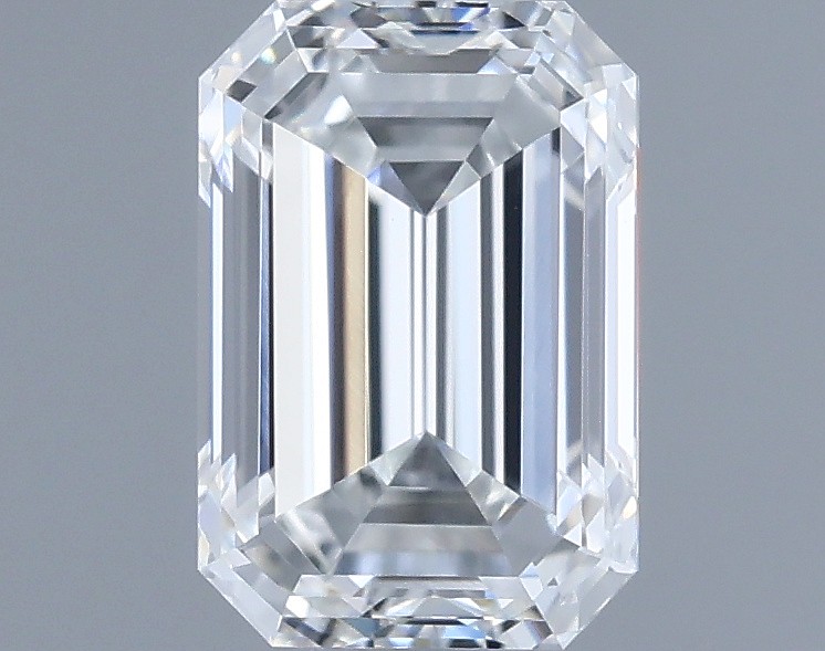 0.53ct Emerald F VVS1 Natural Diamond
