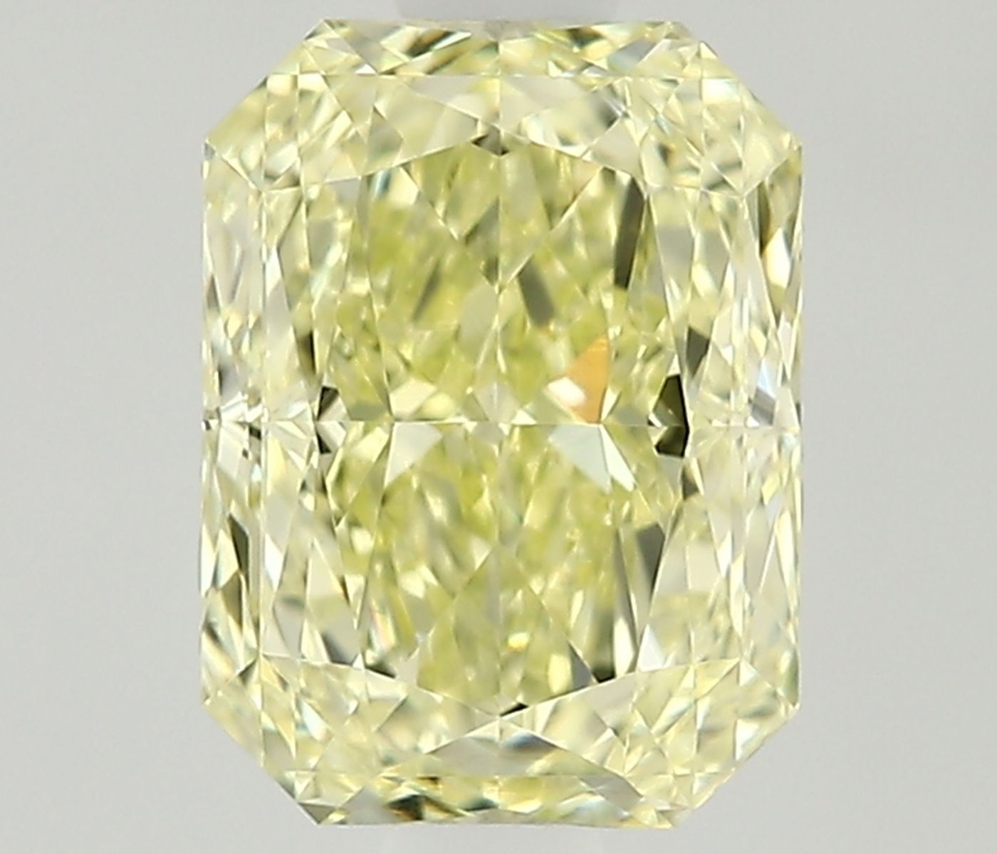 1.09ct Fancy Natural-even Yellow Radiant Natural Diamond