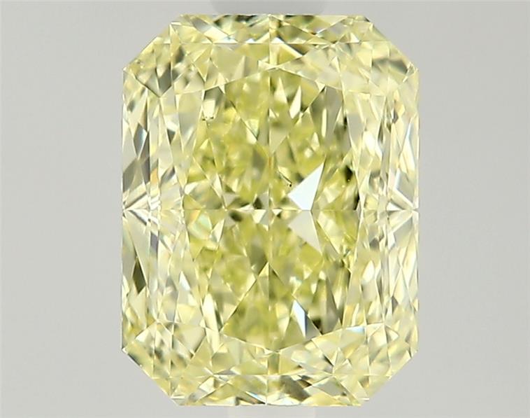 1.02ct Fancy Natural-even Yellow Radiant Natural Diamond