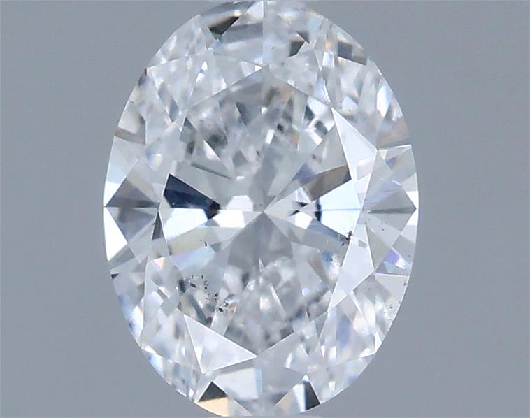 0.61ct Oval D SI1 Natural Diamond