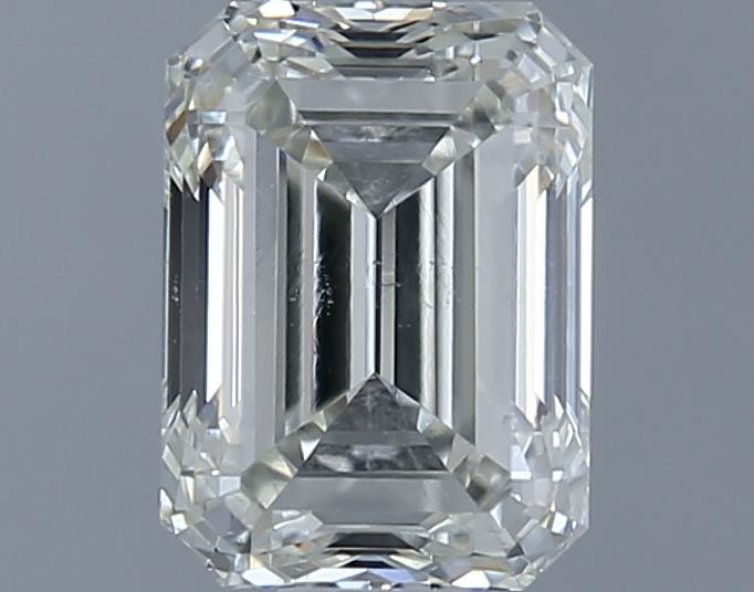 0.91ct Emerald L SI1 Natural Diamond