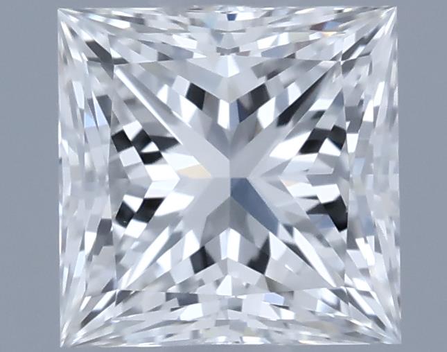 0.64ct Princess F VVS2 Natural Diamond