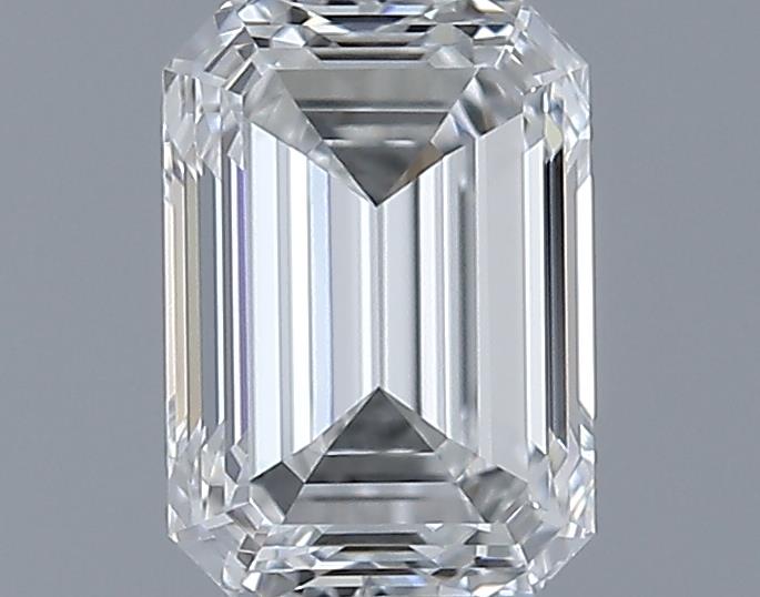 0.71ct Emerald F VS1 Natural Diamond