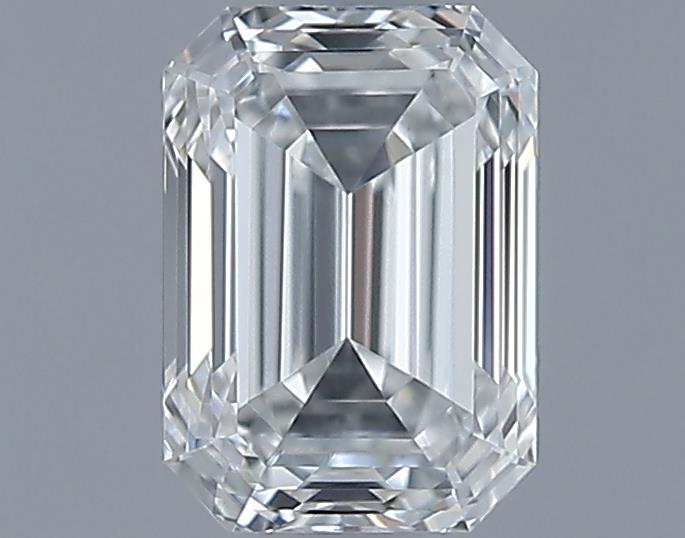 0.7ct Emerald F VVS1 Natural Diamond