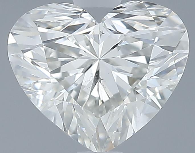 0.91ct Heart I SI1 Natural Diamond