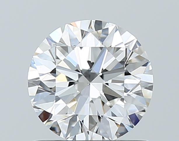 0.91ct Round F VS2 Natural Diamond