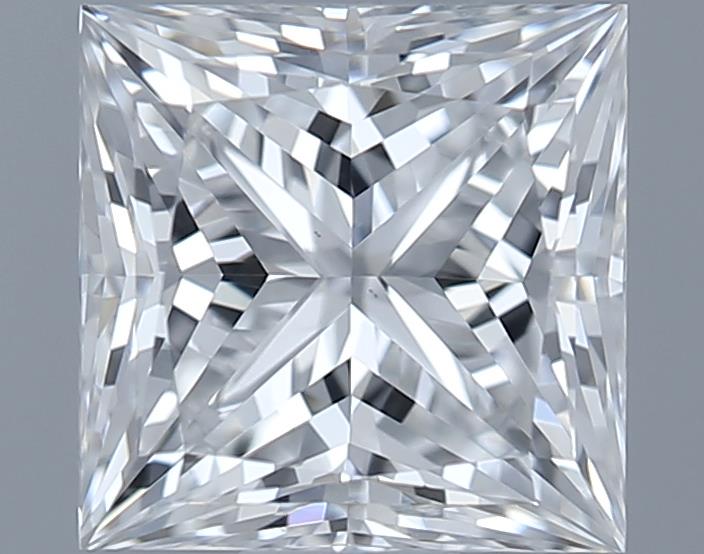0.8ct Princess F VS2 Natural Diamond