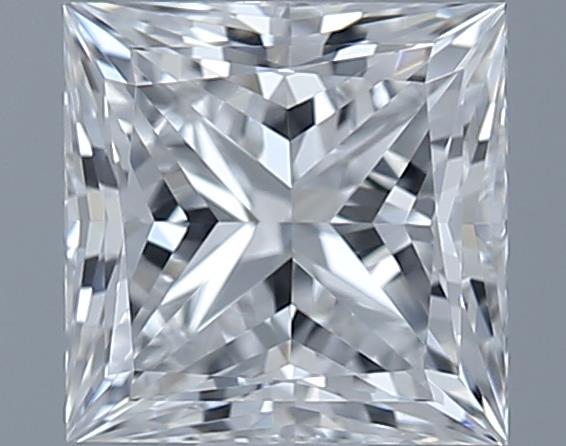 0.7ct Princess F VVS1 Natural Diamond