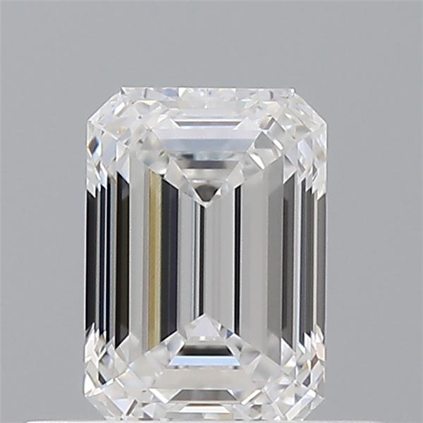 0.51ct Emerald D VVS2 Natural Diamond