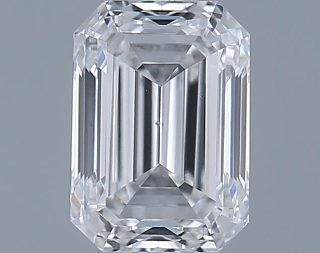 0.9ct Emerald F VS2 Natural Diamond