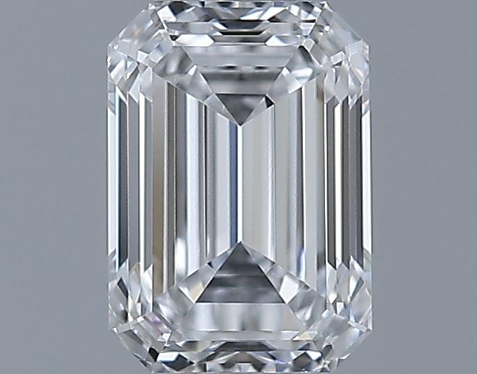 0.7ct Emerald D VVS1 Natural Diamond