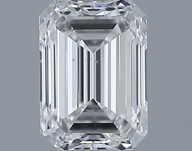 0.6ct Emerald E SI1 Natural Diamond