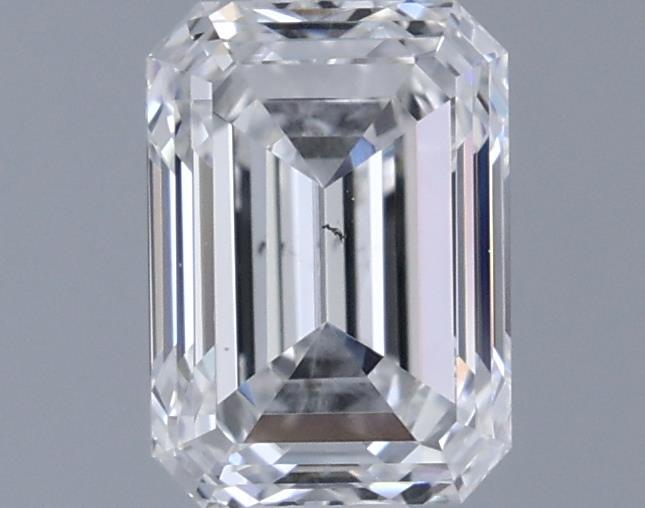 0.7ct Emerald F VS2 Natural Diamond