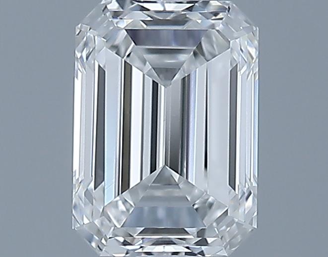 0.71ct Emerald F VS1 Natural Diamond
