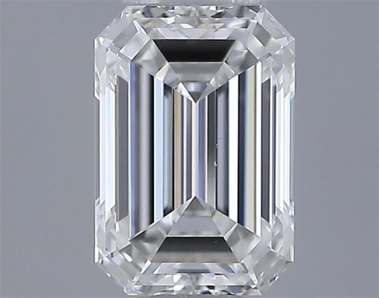 1.01ct Emerald F VS1 Natural Diamond