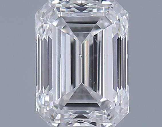 0.71ct Emerald E SI1 Natural Diamond