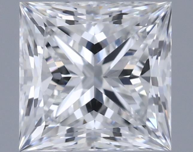 0.74ct Princess F VVS1 Natural Diamond