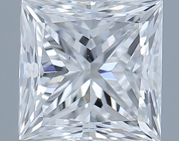 0.7ct Princess F VS2 Natural Diamond