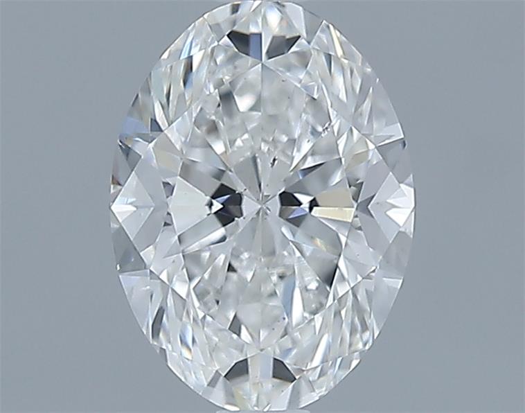 0.9ct Oval F SI1 Natural Diamond