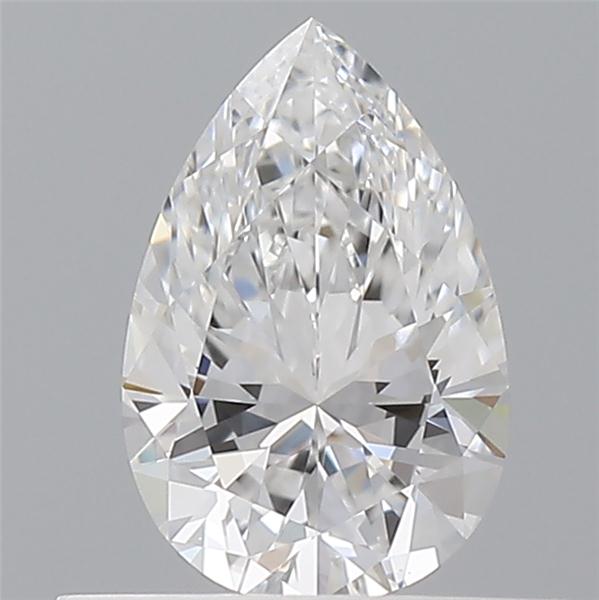 0.5ct Pear D VVS2 Natural Diamond