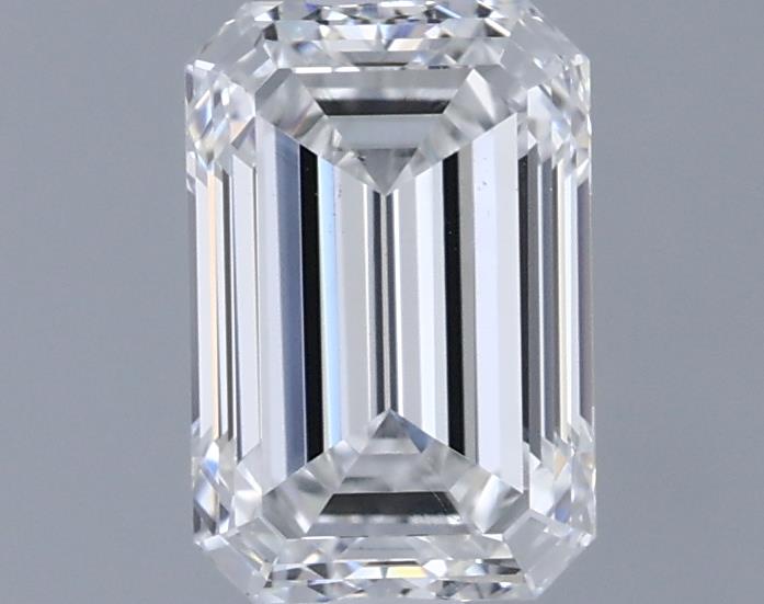 0.65ct Emerald F VS2 Natural Diamond